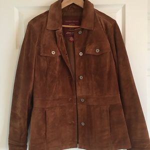 Authentic Eddie Bauer Seattle  Suede jacket